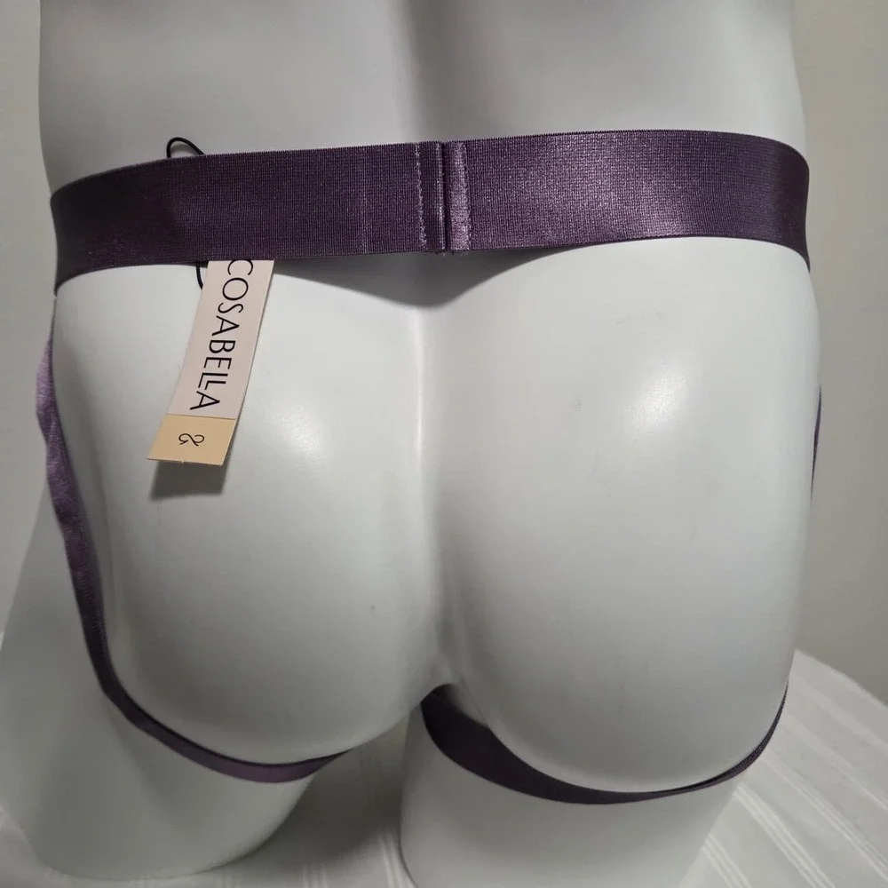 Cosabella Luxury Italian Men's Lace Jock Strap‎ Designer Underwear Himalayan Sky